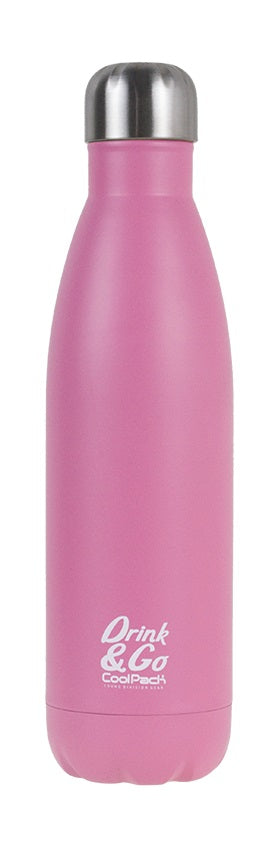 Bidon termiczny metalowy 500ml Coolpack Pastel róż SK