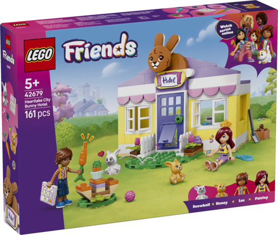 LEGO Friends Hotel dla królików w mieście Heartlake 42679