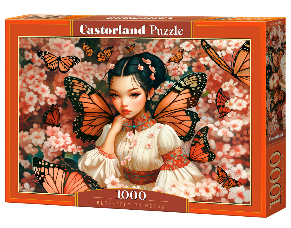 Puzzle 1000 Butterfly Princess C-105441-2