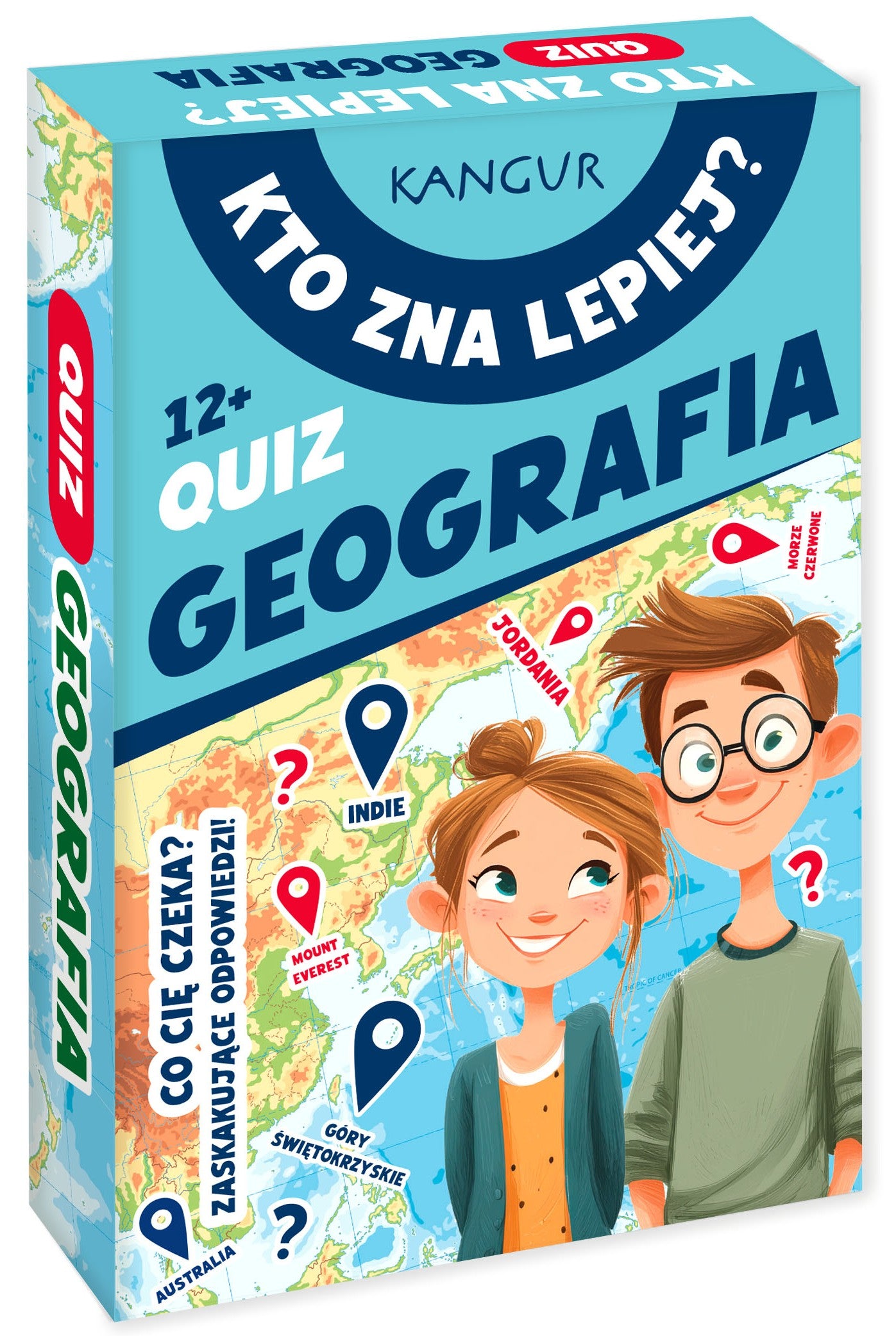 Gra Kto zna lepiej? Quiz Geografia