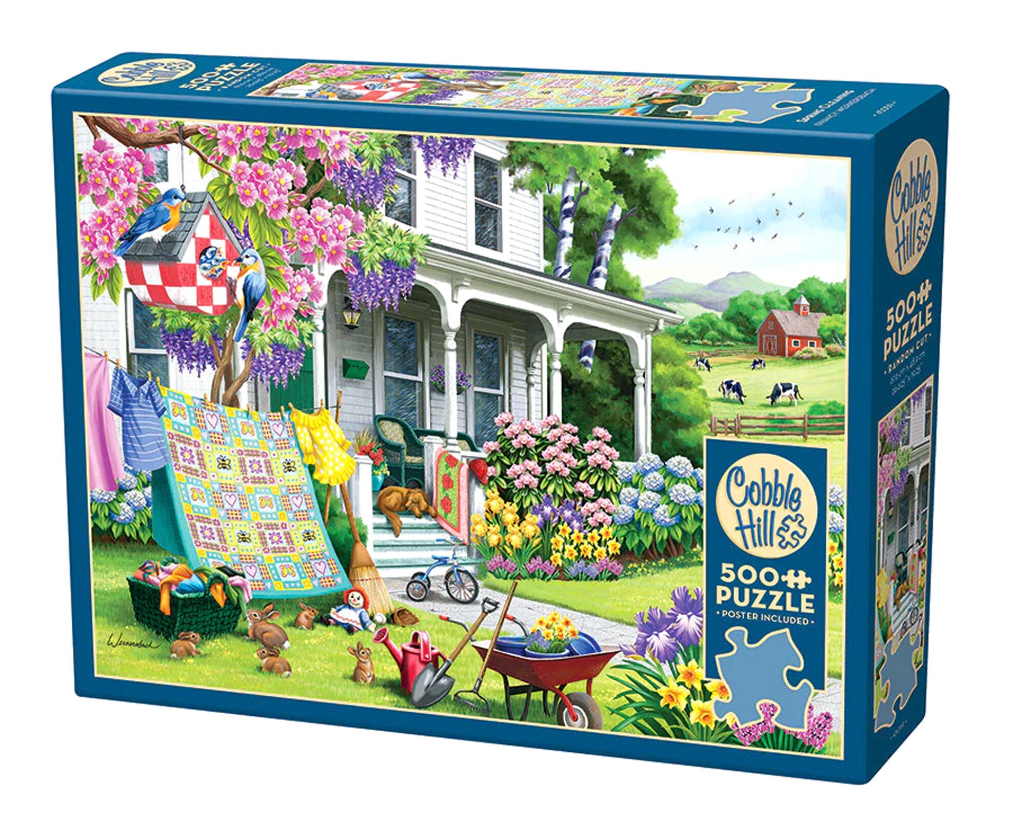 Puzzle 500 Wiosenne porządki 113146