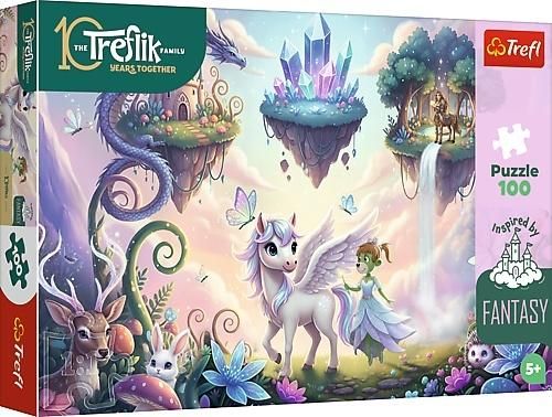 Puzzle 100 Inspired By Fantasy Magiczne Światy Rodzina Treflików 16573