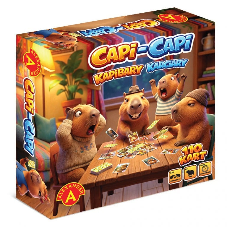 Gra Capi-Capi Kapibary karciary