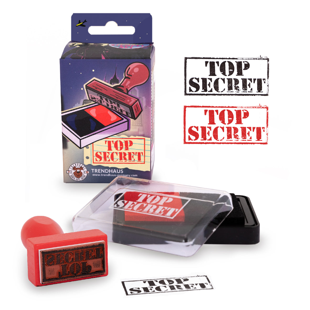 Zestaw stempel tusz dwukolorowy