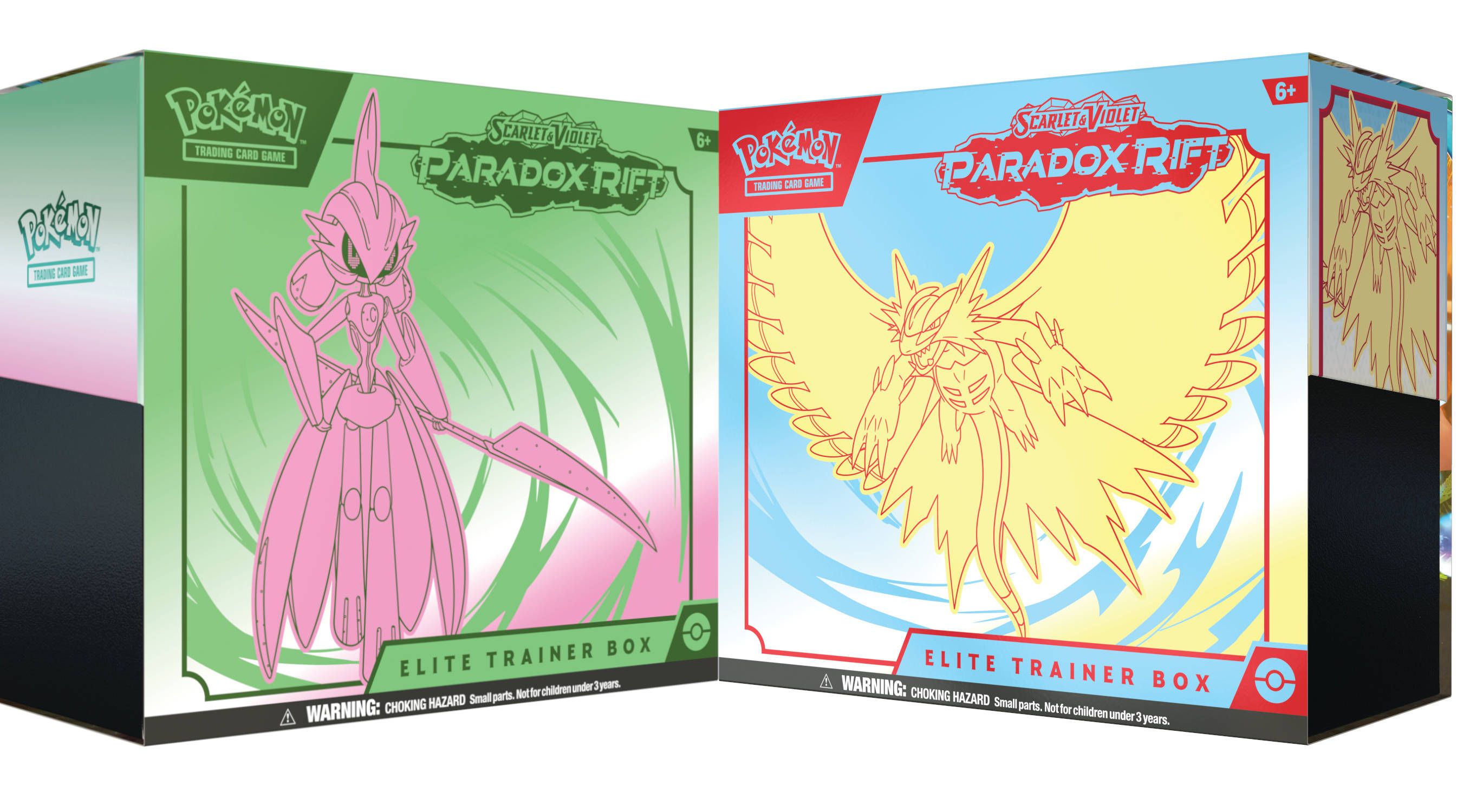 Pocemon TCG Scarlet&Violet Paradox Rift Elite Trainer Box Bundle 1 szt. mix