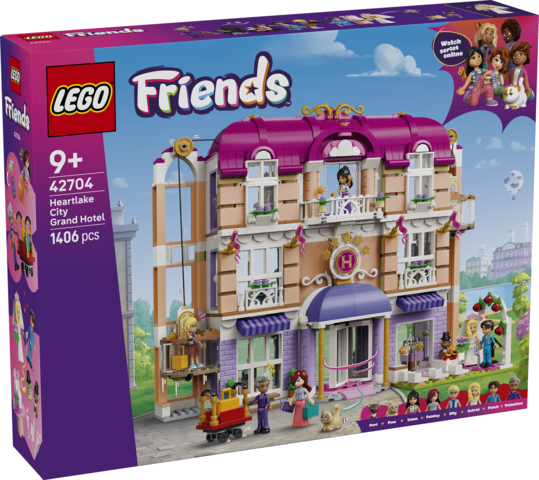 LEGO Friends Grand Hotel w mieście Heartlake 42704