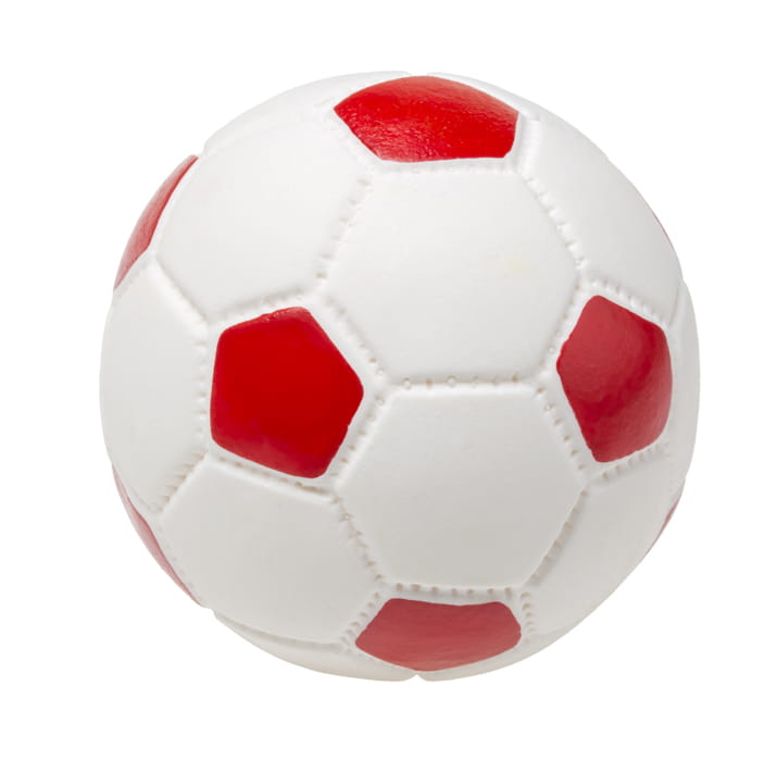 Piłka futbolowa piszcząca 7 cm dla zwierząt 1szt.mix