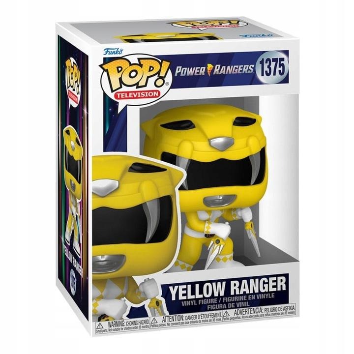Figurka TV Power Rangers 30th Yellow Ranger Funko Pop