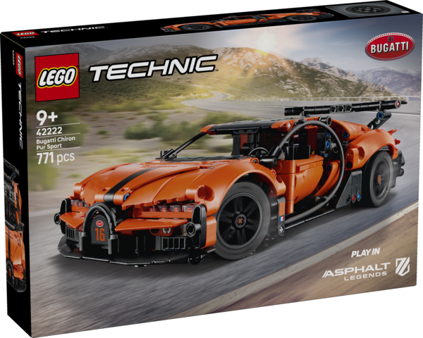 LEGO Technic Hipersamochód Bugatti Chiron Pur Sport 42222