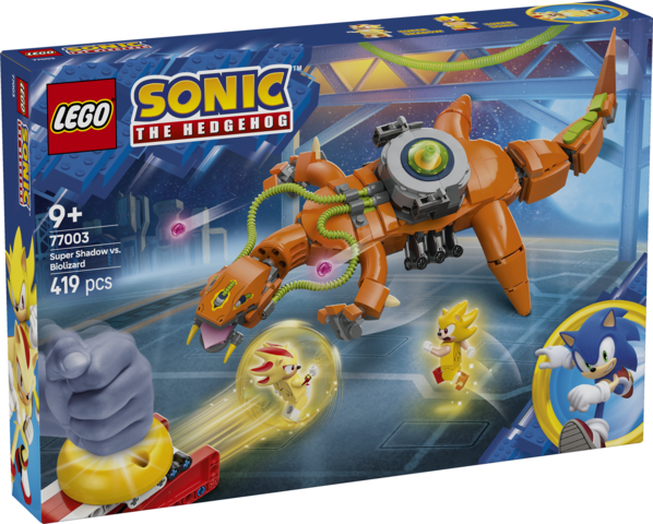 LEGO Sonic Super Shadow kontra Biolizard 77003