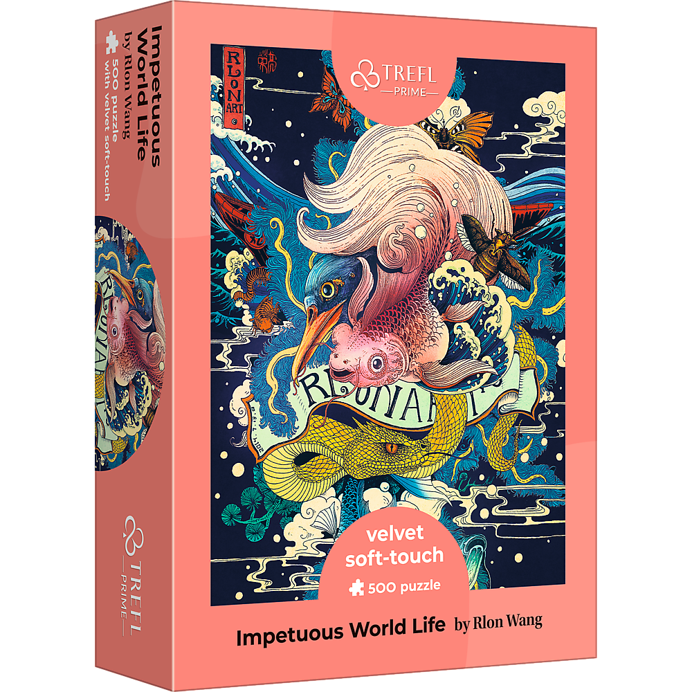 Puzzle 500 Velvet Soft TouchImpetuous World Life by Rlon Wang 37421