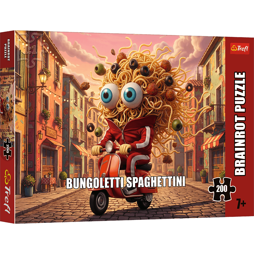 Puzzle 200 BrainRots Bungoletti Spaghettini 13377