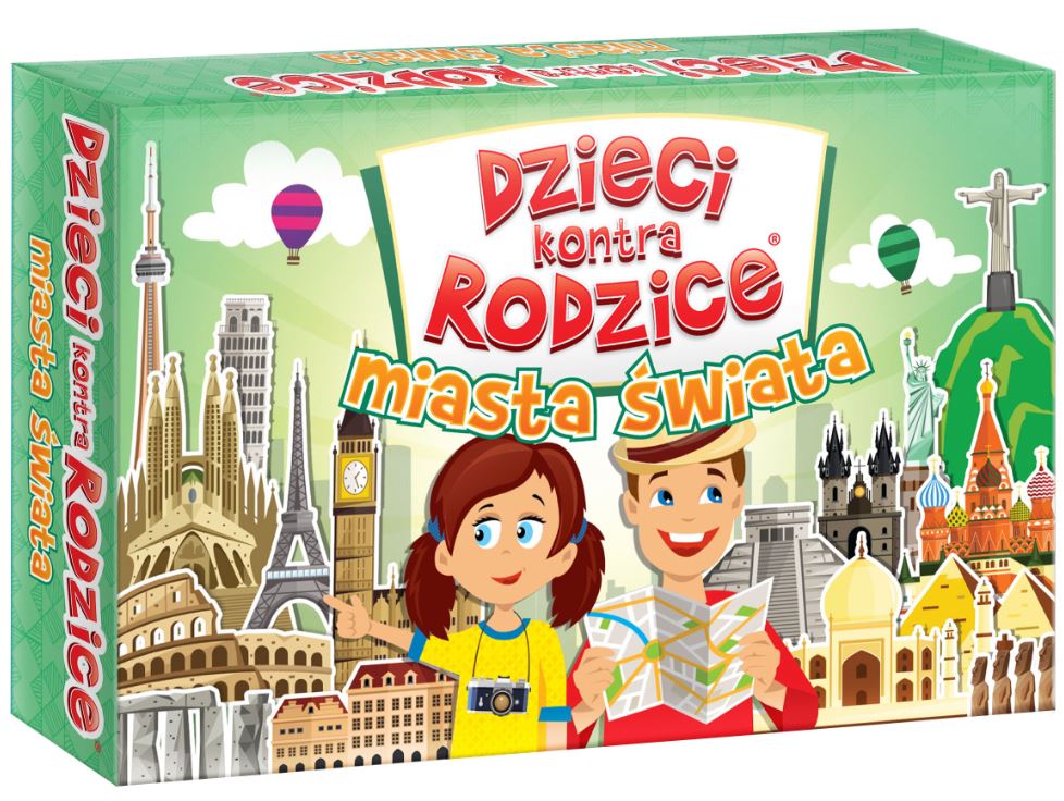 Gra Miasta świata dzieci kontra rodzice