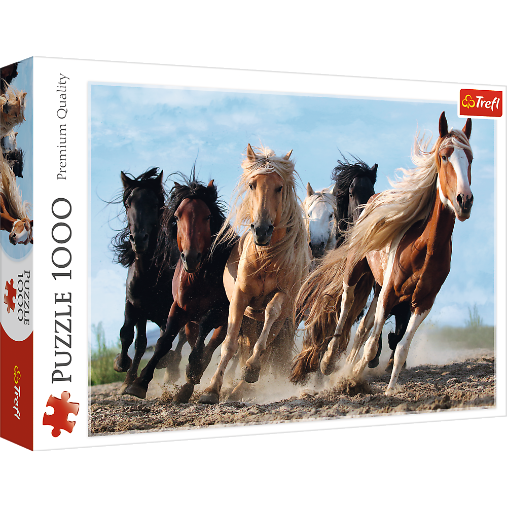 Puzzle 1000 Galopujące konie 10446