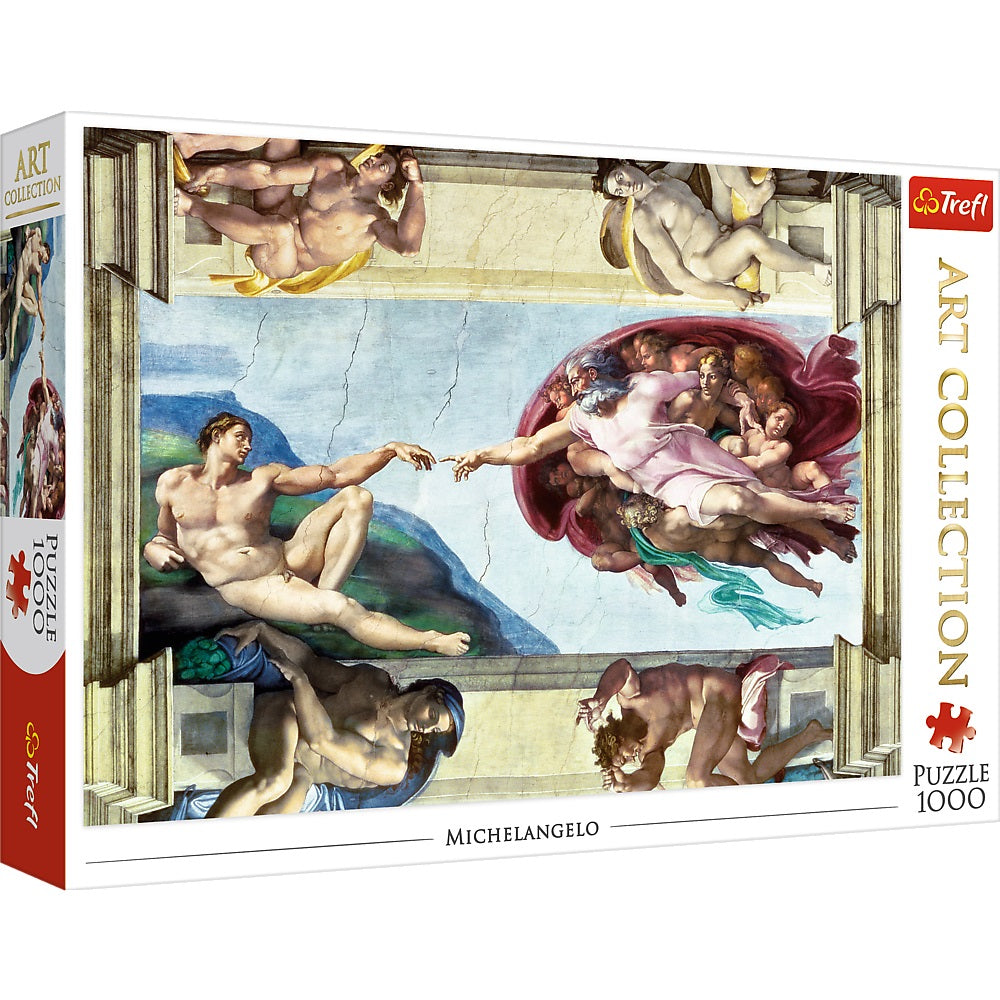 Puzzle 1000 Stworzenie Adama 10590
