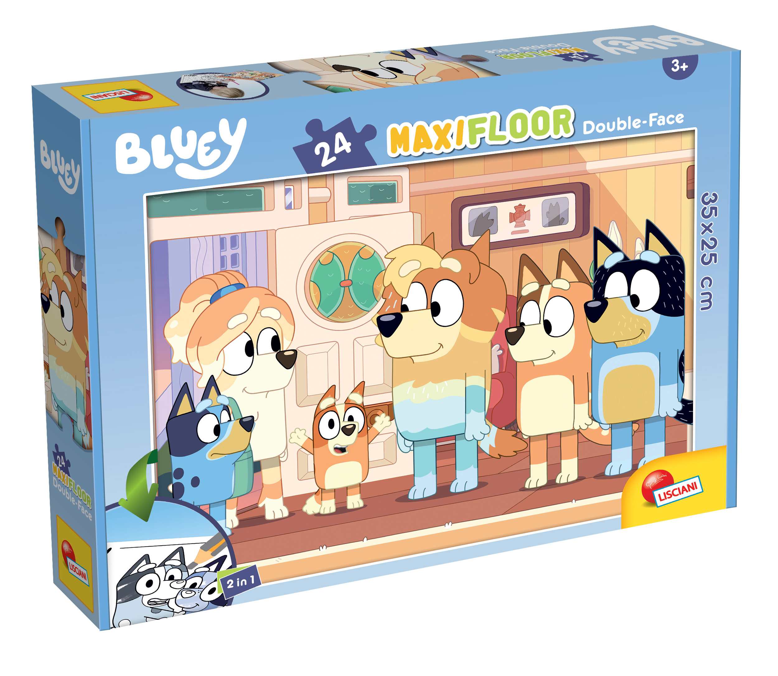 Lisciani Puzzle 24 Maxi Floor Bluey 304-99580