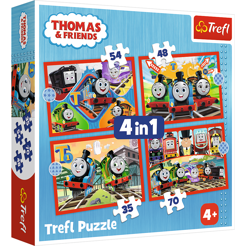 Puzzle 4w1 (12,15,20,24) Odjazdowy Tomek 34619