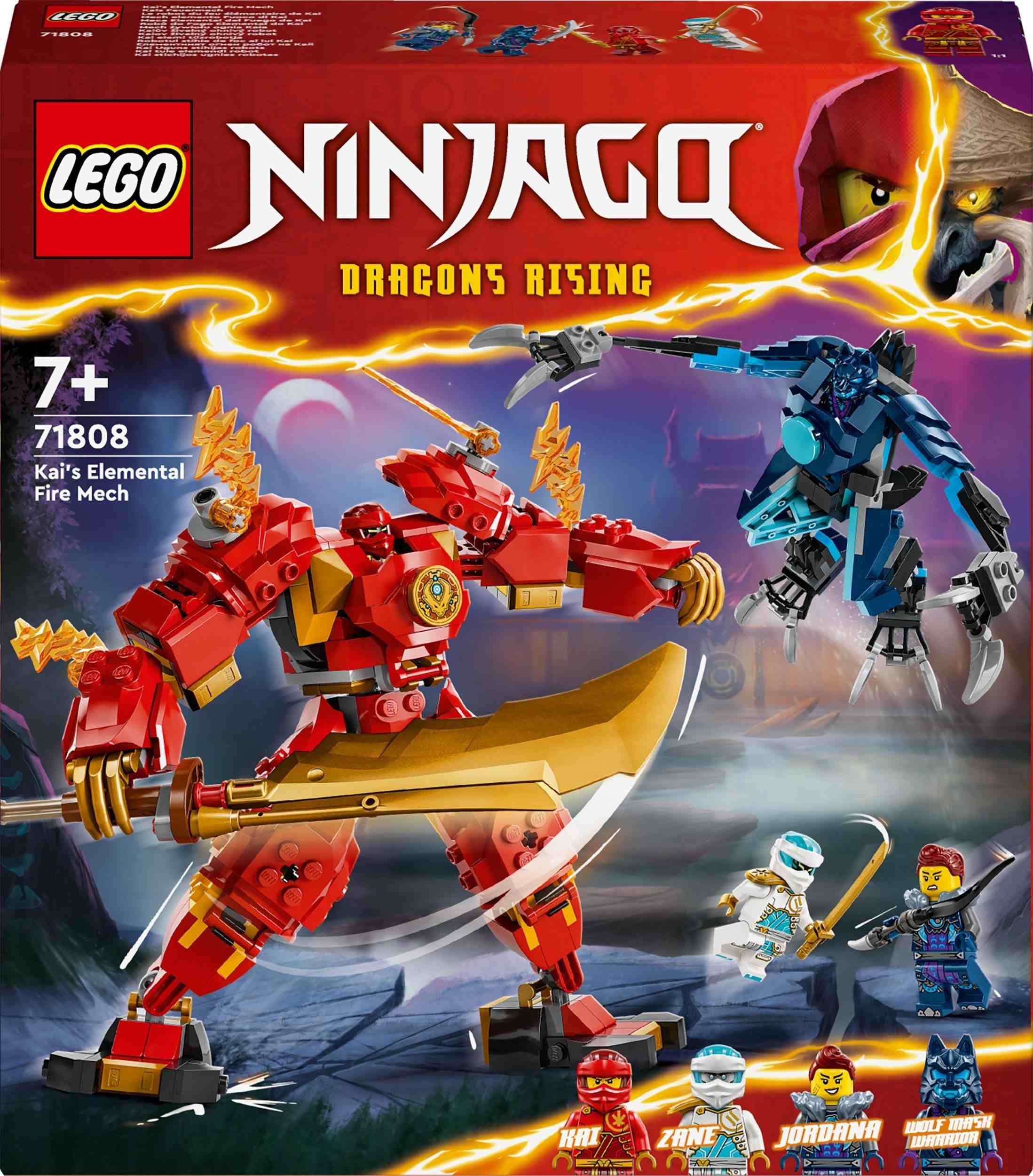 LEGO Ninjago Mech żywiołu ognia Kaia 71808
