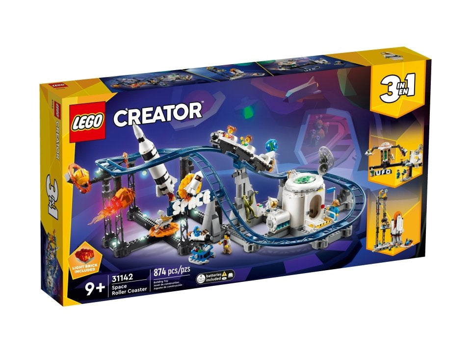 LEGO Creator 3w1 Kosmiczna kolejka górska 31142