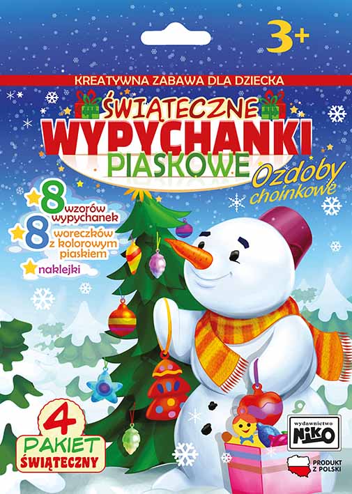 Wypychanki piaskowe świąteczne Pakiet nr 4