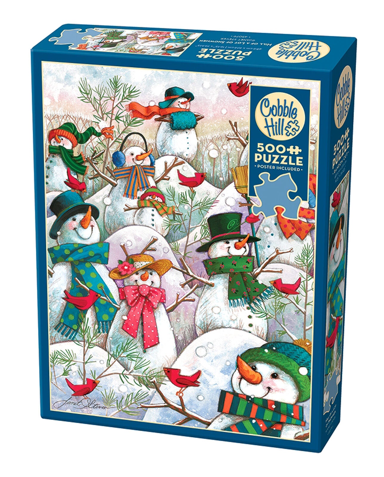 Puzzle 500 Zlot bałwanów 112268
