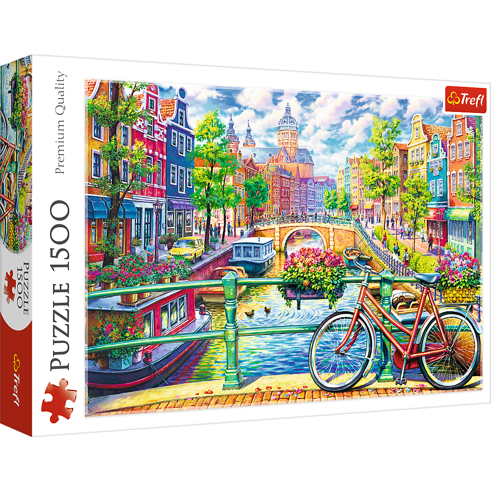 Puzzle 1500 Kanał amsterdamski 26149
