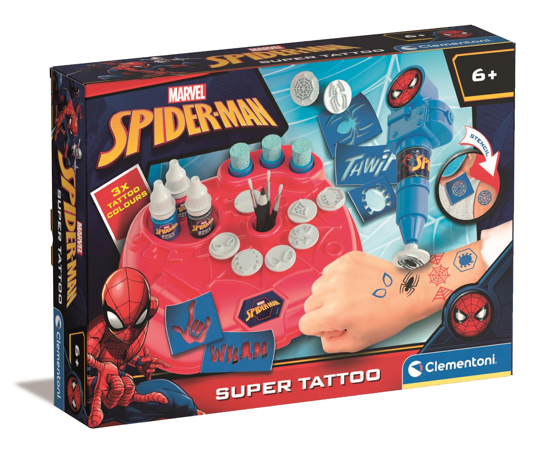 Super tatuaże Marvel