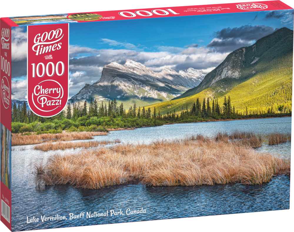Puzzle 1000 CherryPazzi Lake Vermilion Banff National Park Canada 30165