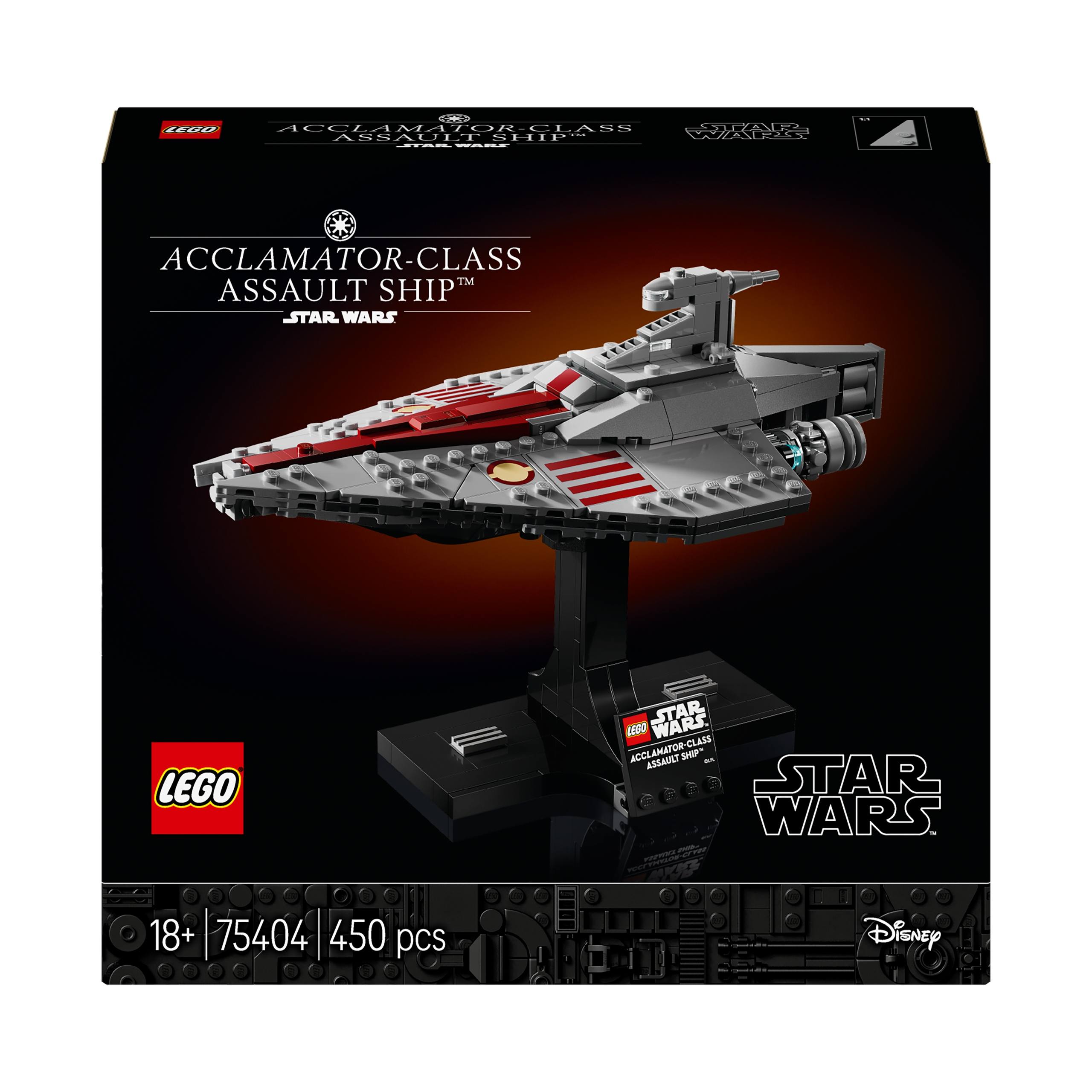 LEGO Star Wars Krążownik Szturmowy Typu Acclamator 75404