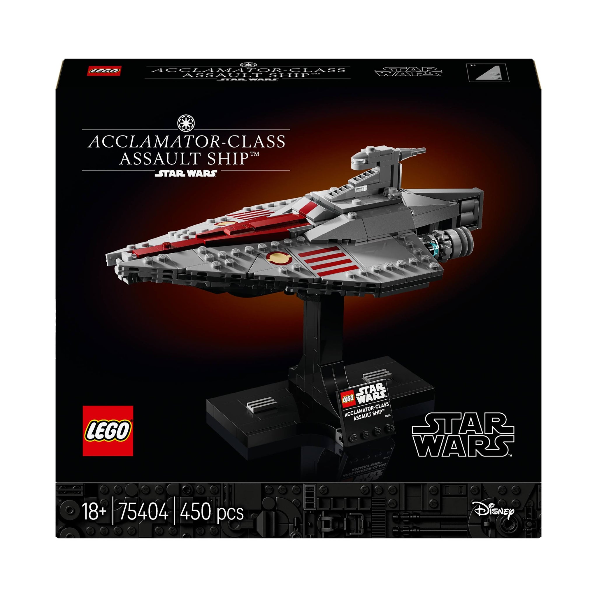 LEGO Star Wars Krążownik Szturmowy Typu Acclamator 75404