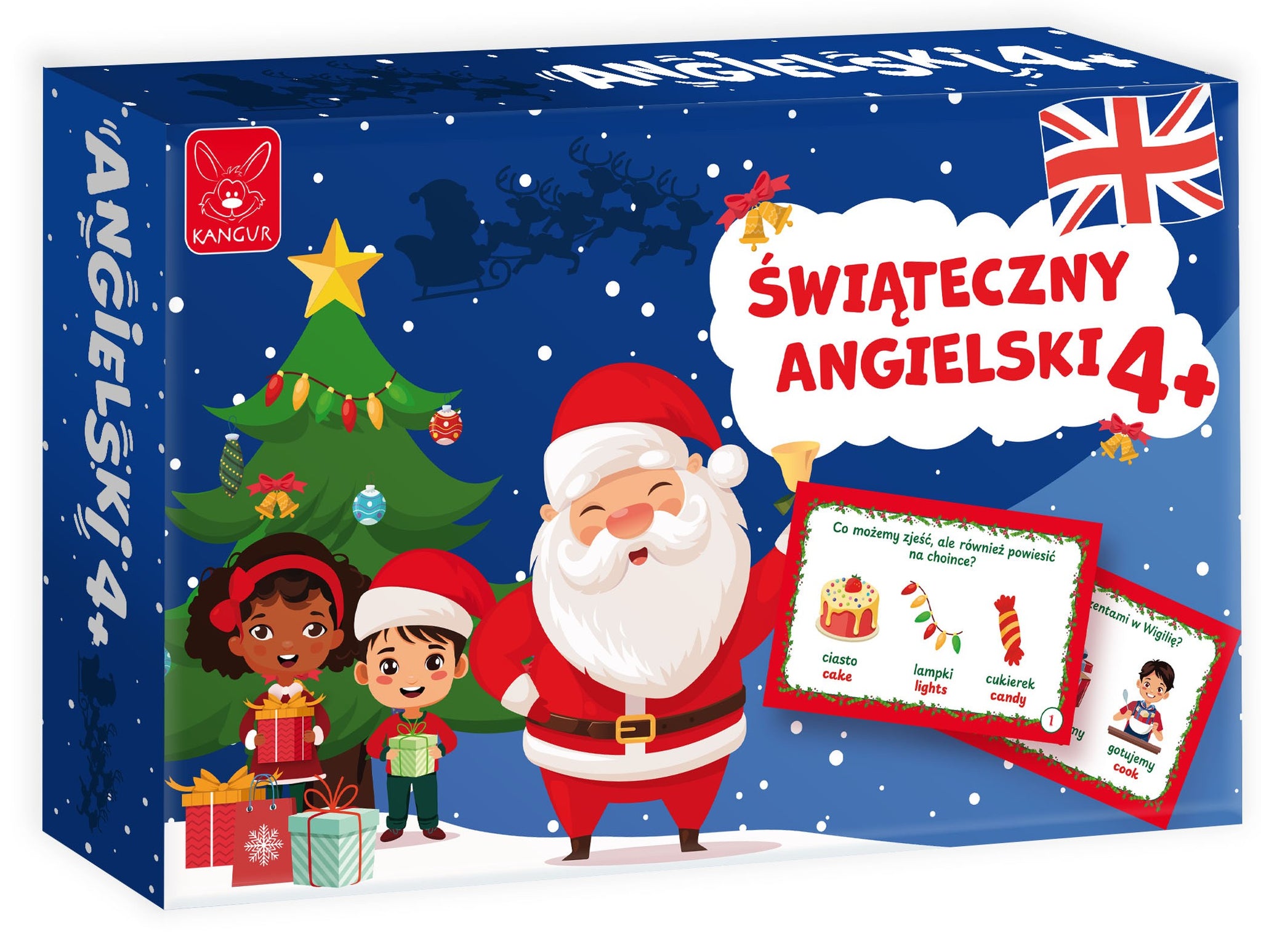 Gra Świąteczny Angielski 4+