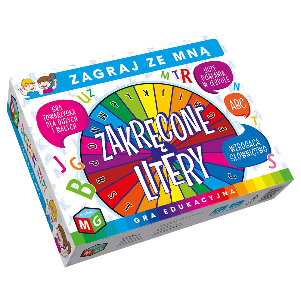 Gra Zakręcone litery