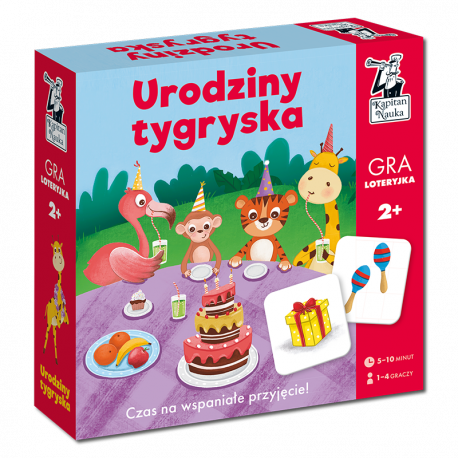Gra Urodziny tygryska Kapitan Nauka