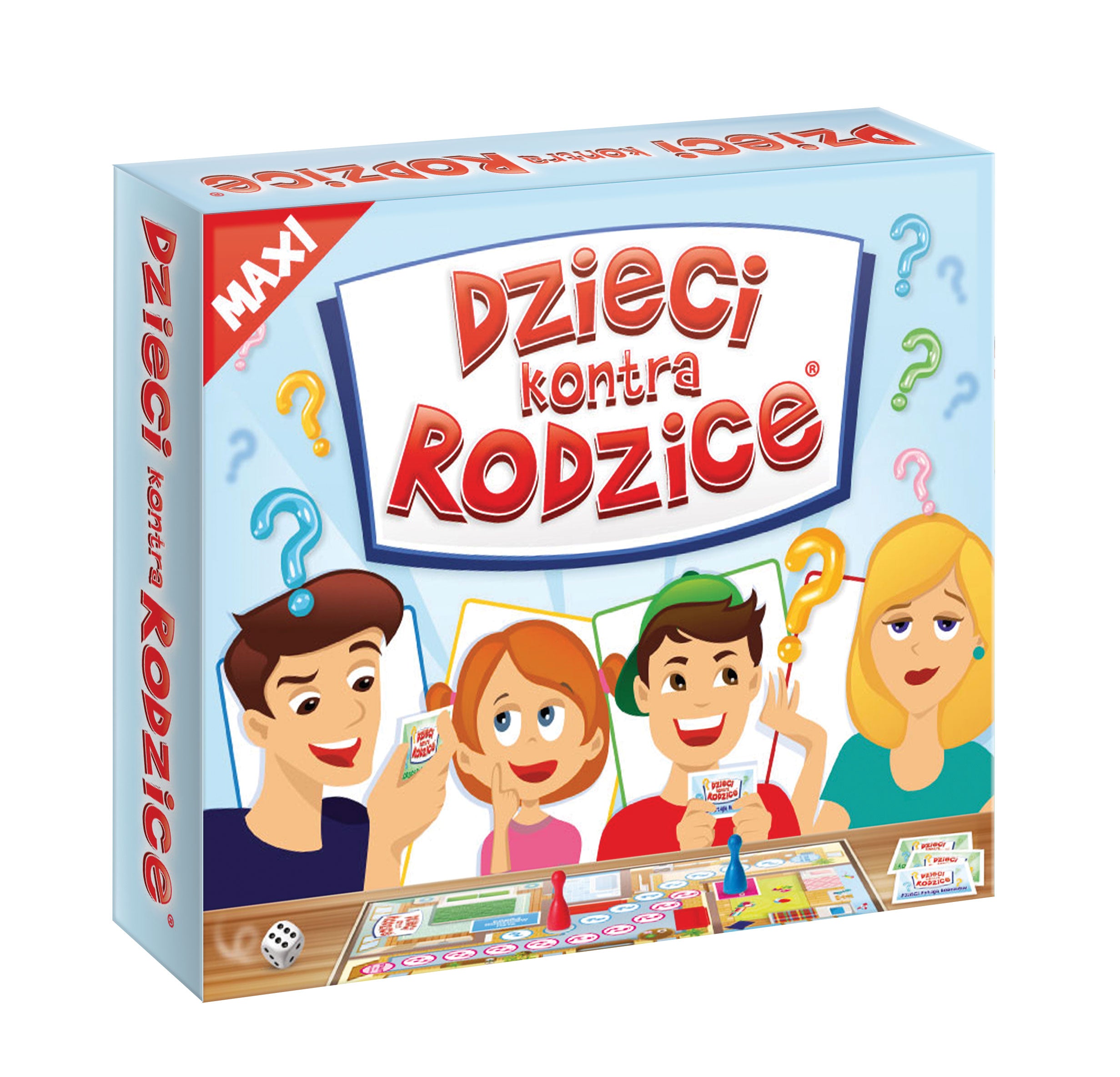 Gra Maxi dzieci kontra rodzice