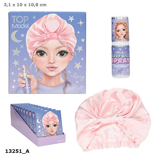 Zestaw do spania turban i spray Top Model BEAUTY&ME 13251A