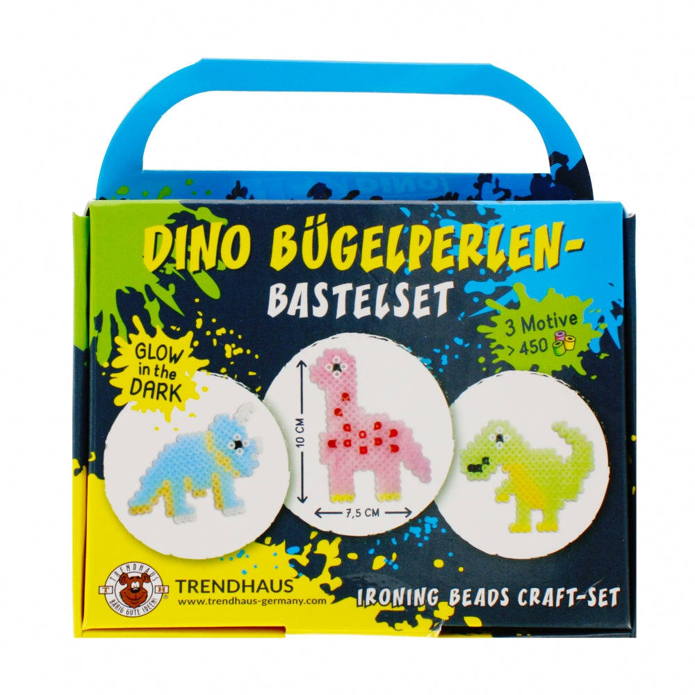 Zestaw koralików do prasowania DINO glow