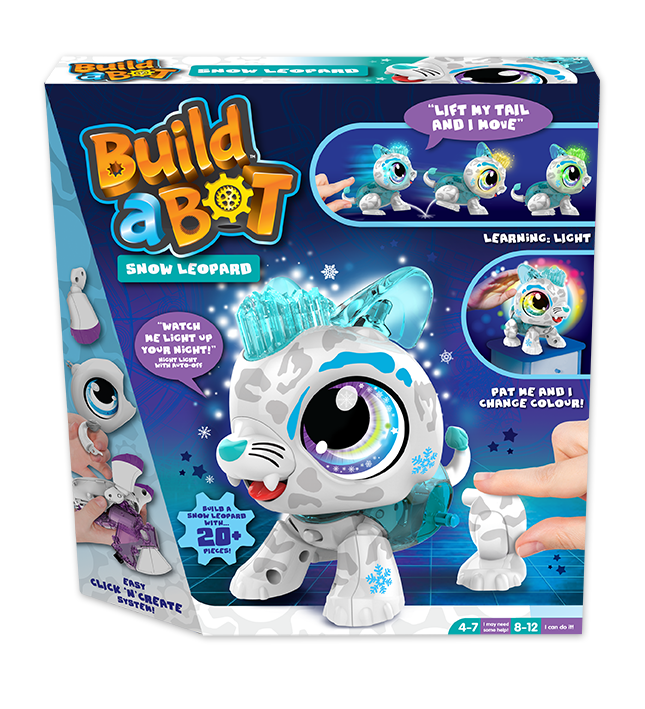Zbuduj robota Build a Bot Snow Leopard
