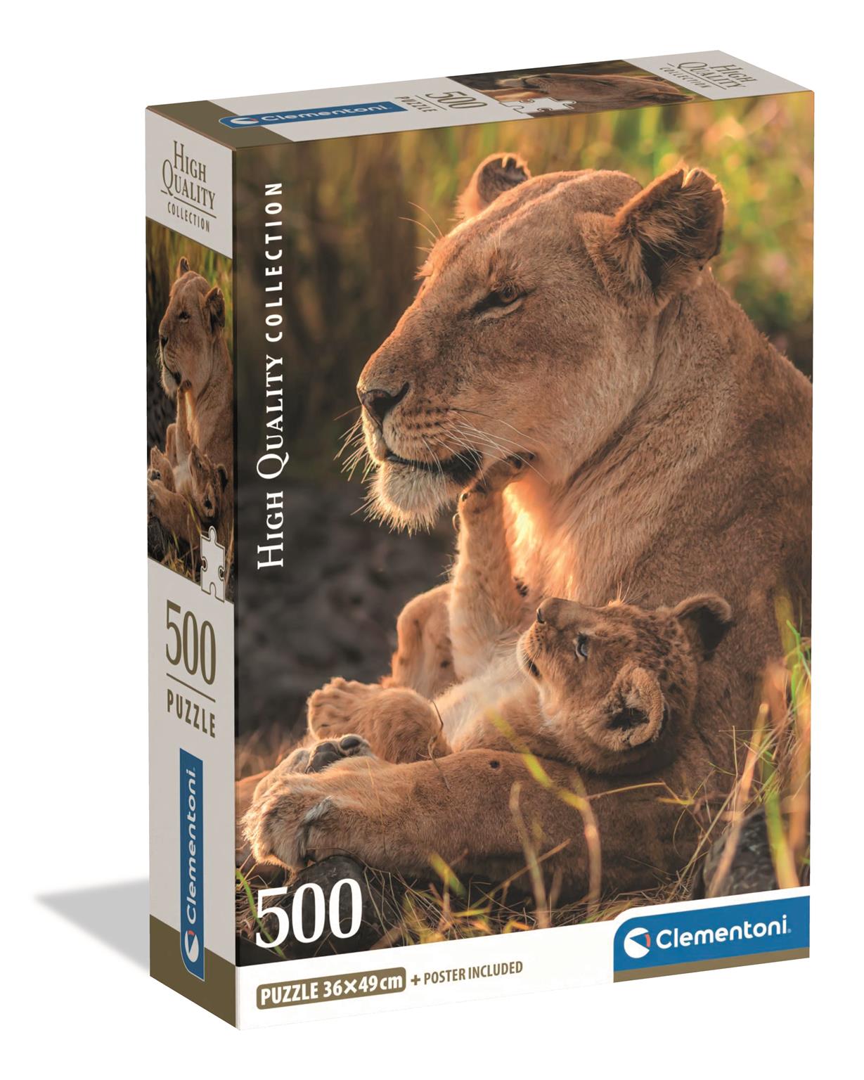 Puzzle 500 Compact Feline Love 35620