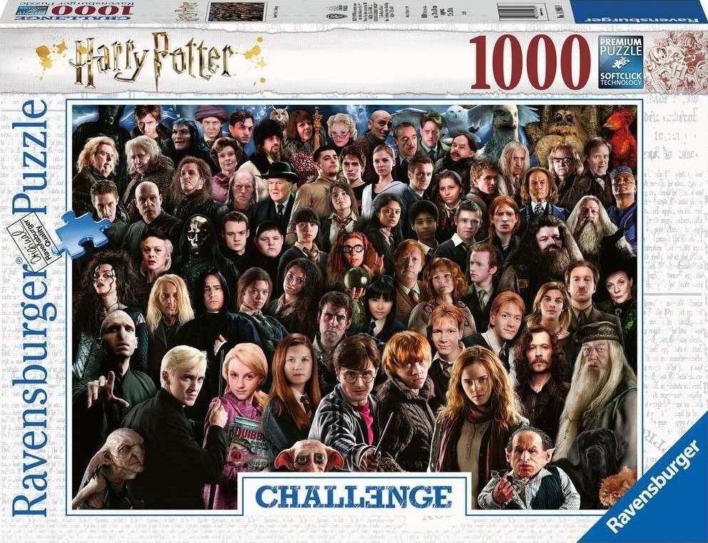 Puzzle 2D 1000 Challenge Harry Potter 14988