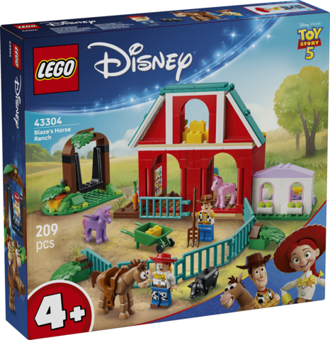 LEGO Disney Konne Ranczo Blaze'a 43304