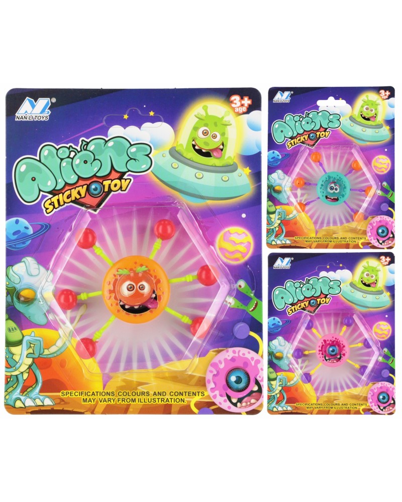 Gra Spadające Ufo po szybie 1szt.mix