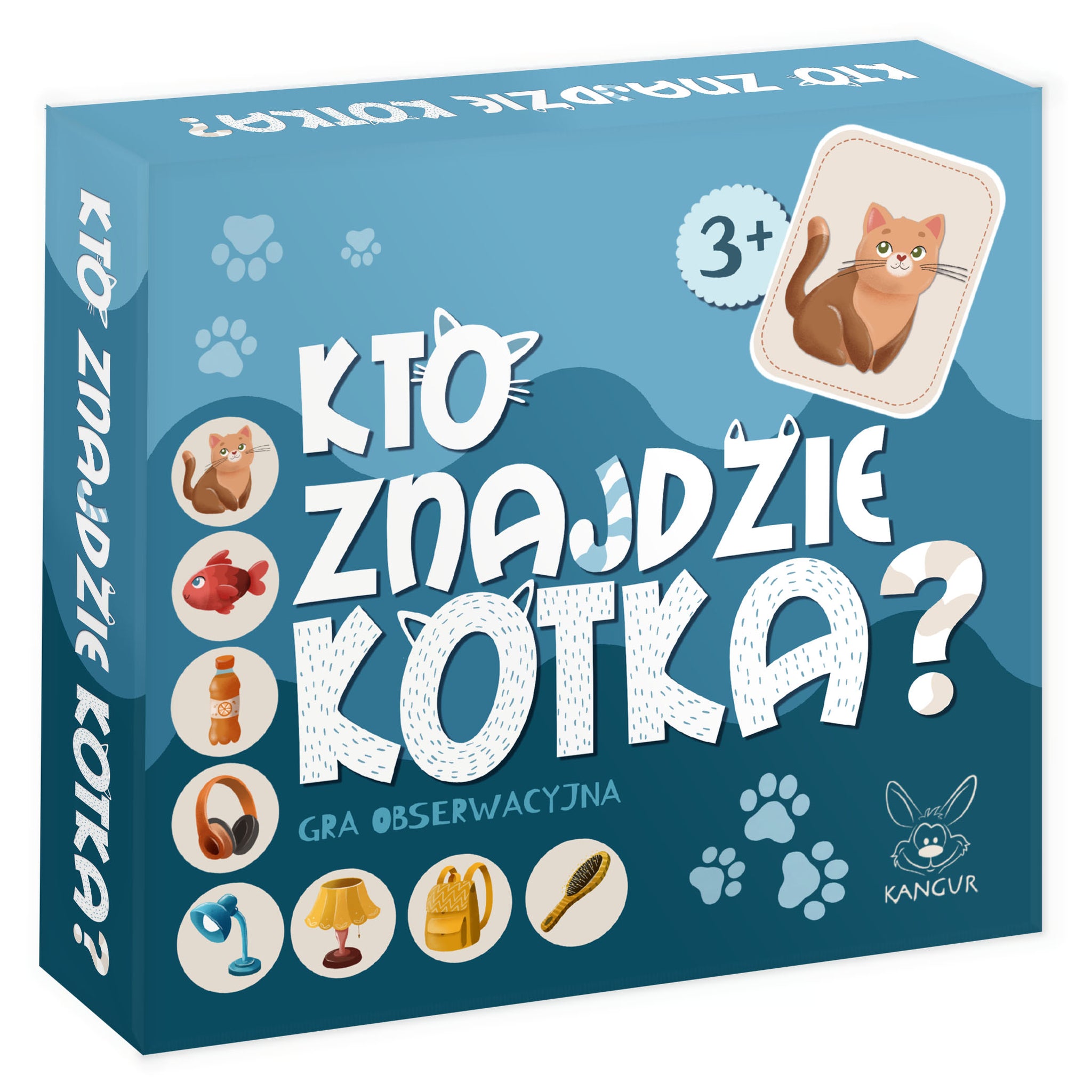 Gra Kto Znajdzie KOTKA?