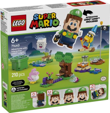 LEGO Super Mario Przygody z interaktywną figurką LEGO Luigi 71440