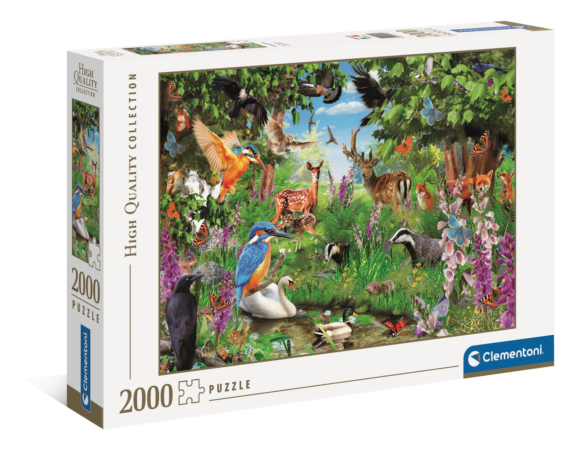 Puzzle 2000 HQ Fantastyczny las 32566