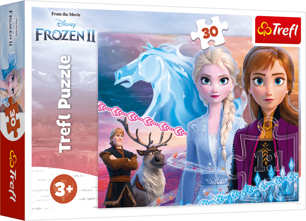 Puzzle 30 Odwaga sióstr Frozen 2 18253