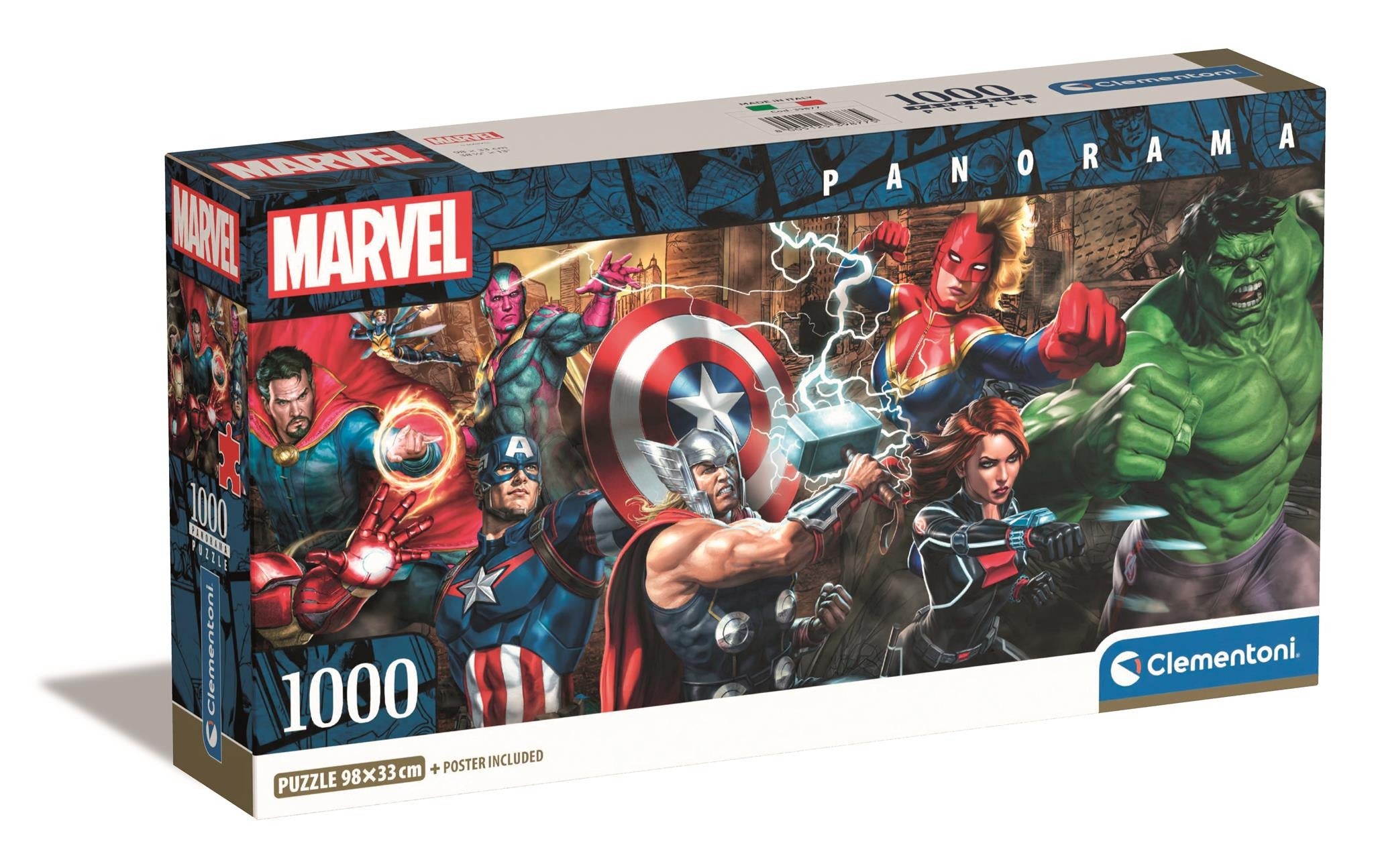 Puzzle 1000 Panorama Compact The Avengers 39877