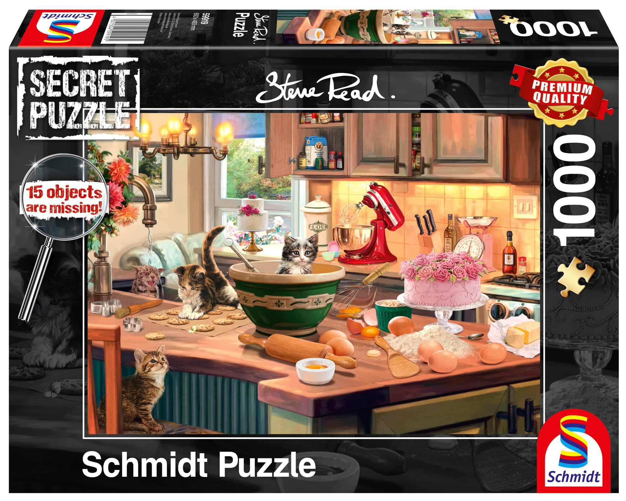 Puzzle 1000 PQ Przy kuchennym stole S. Read 109975