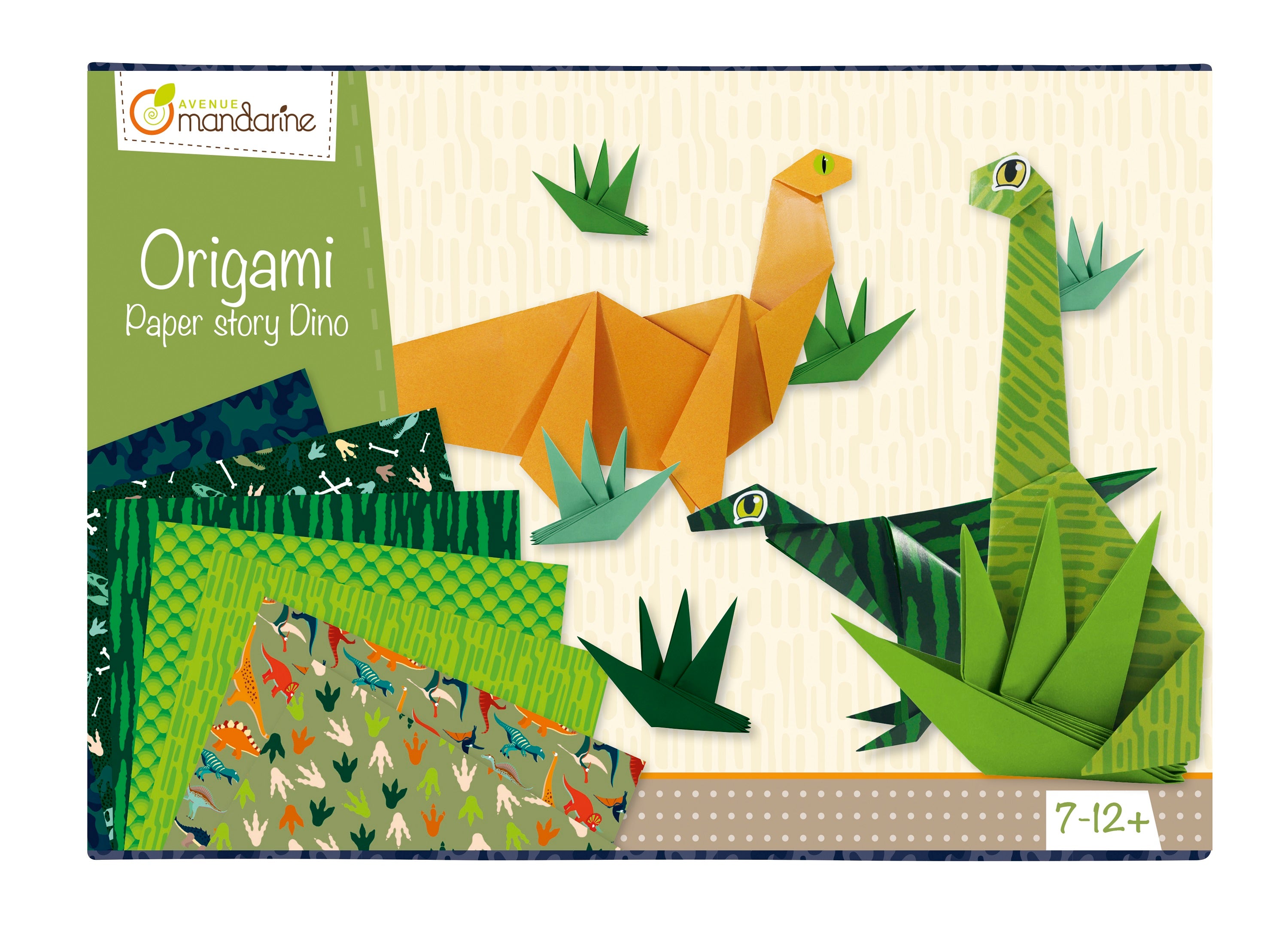 Zestaw kreatywny origami Dinozaury