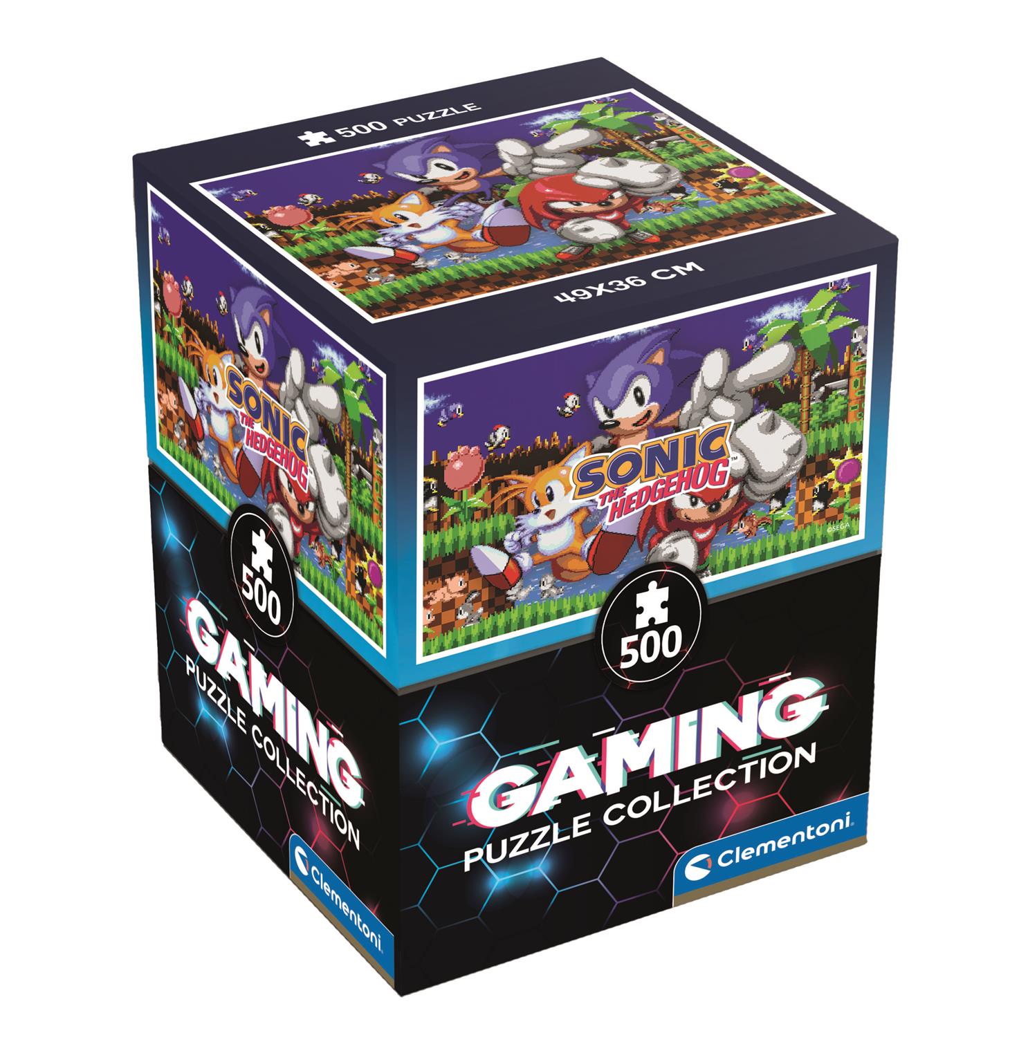 Puzzle 500 Cubes Sonic classic 35807