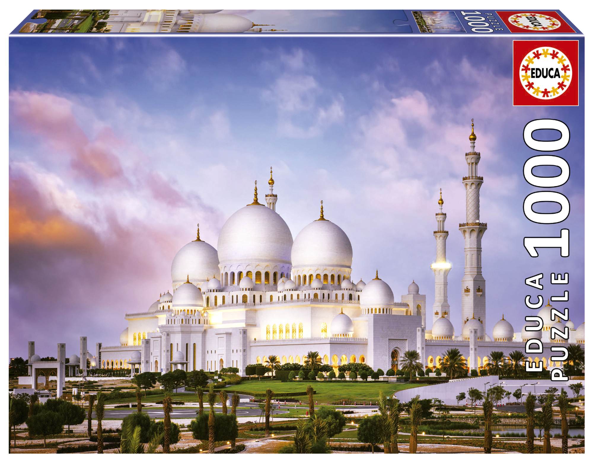 Puzzle 1000 Wielki Meczet Szejka Zajida Zjednoczone Emiraty Arabskie 111674